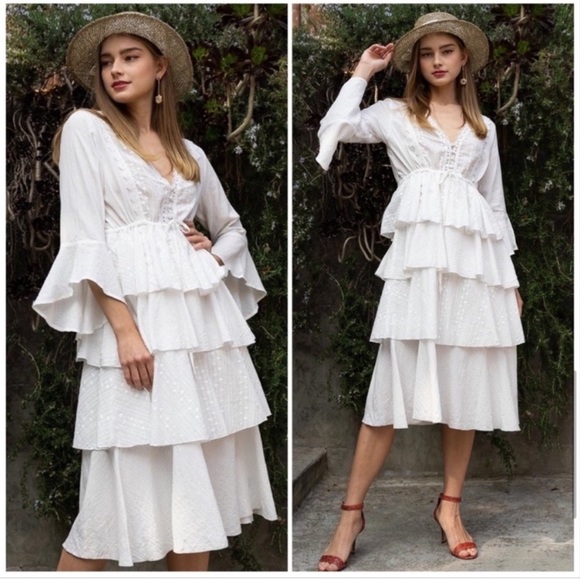 POL Magnolia Blooms Dress NEW - Picture 5 of 13